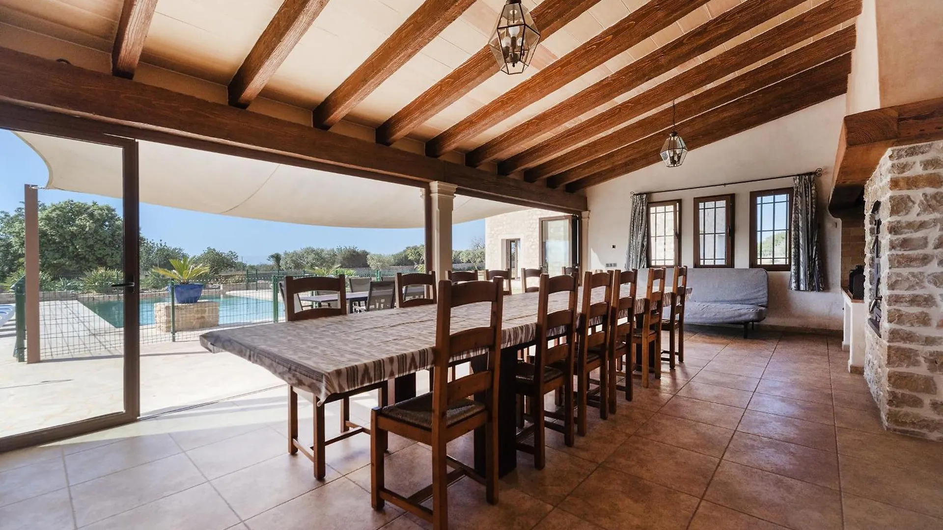 Finca Sa Pletassa 8 Pax Wifi Piscina Jardin Bbq S'Horta スペイン