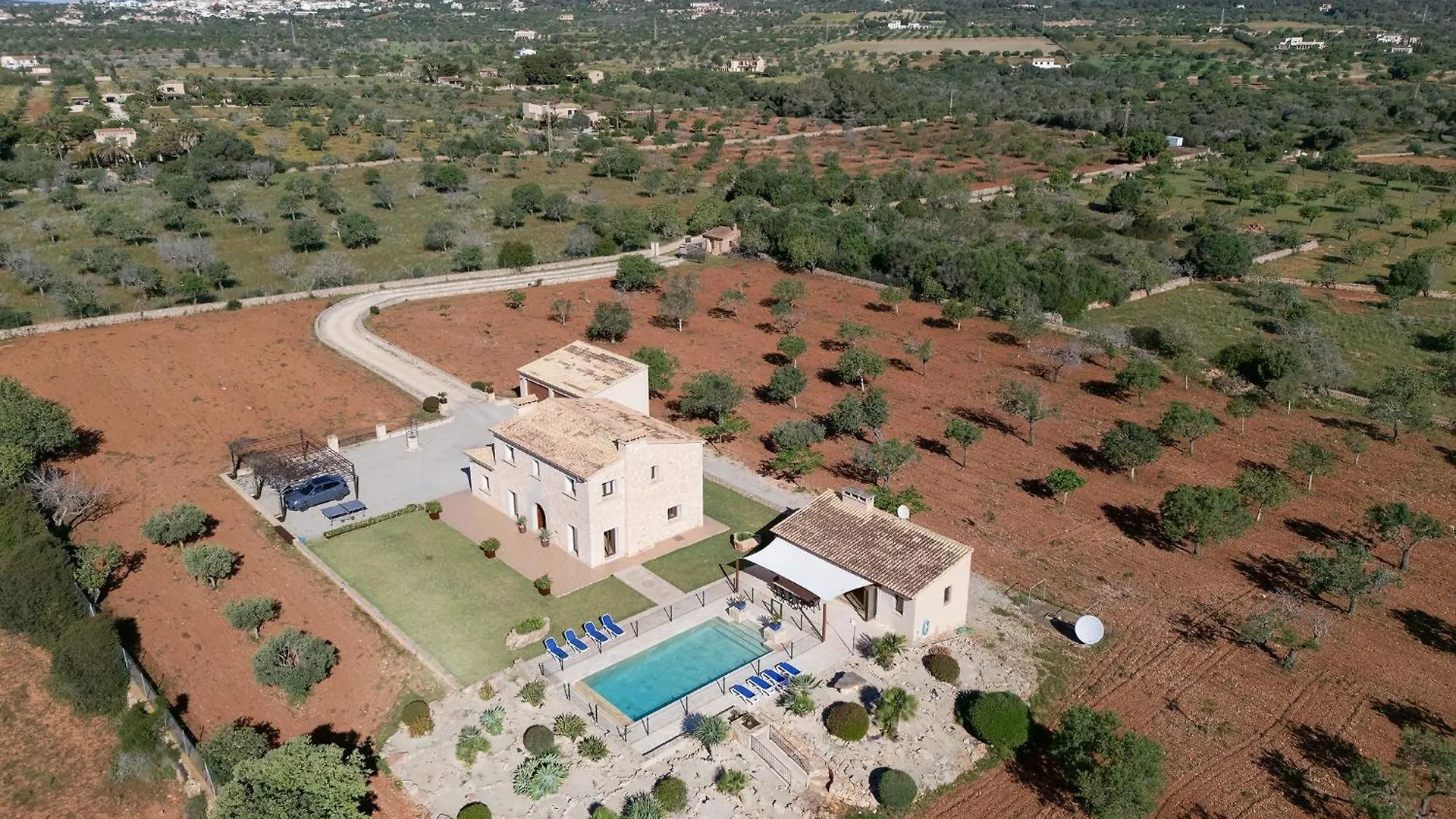シャレー Finca Sa Pletassa 8 Pax Wifi Piscina Jardin Bbq S'Horta