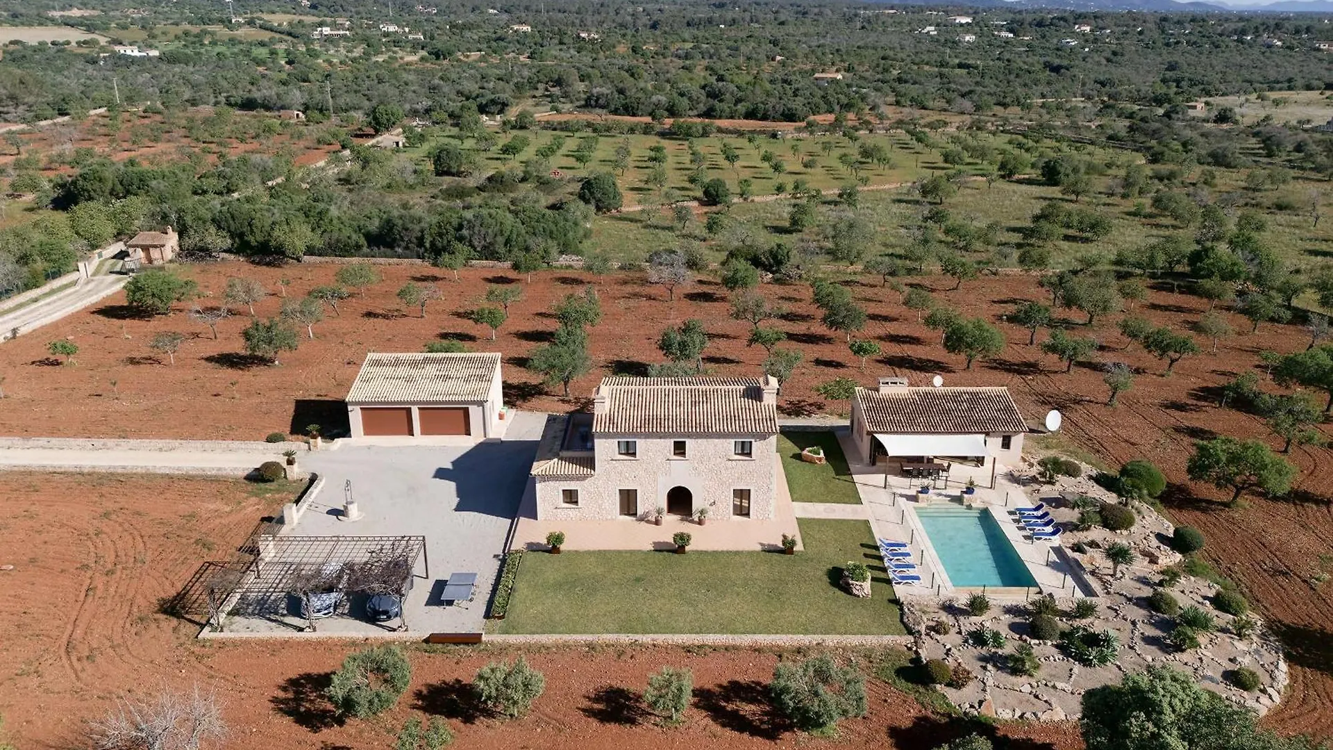 Chalet Finca Sa Pletassa 8 Pax Wifi Piscina Jardin Bbq S'Horta Spain